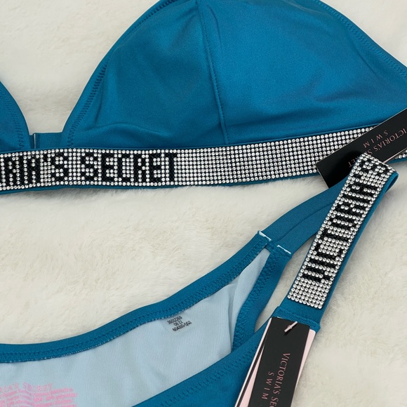 SOLD ❌NEW Victoria’s Secret Shine strap swim Bikini set - Picture 7 of 11
